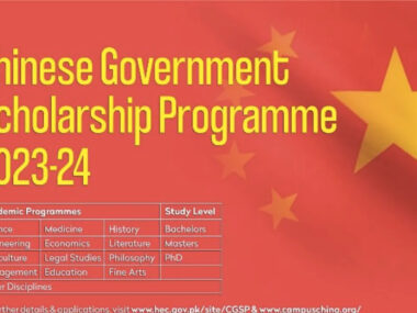 APPLY NOW: Chinese Government Scholarship 2024
